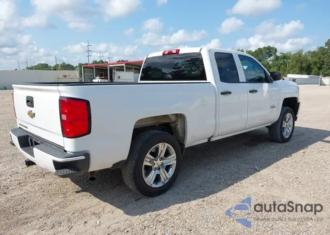 2018 Chevrolet Silverado 1500 Custom из США, поврежденный, VIN 1GCRCPEC3JZ314605